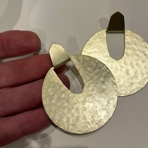 Kendra Scott gold Diane earrings